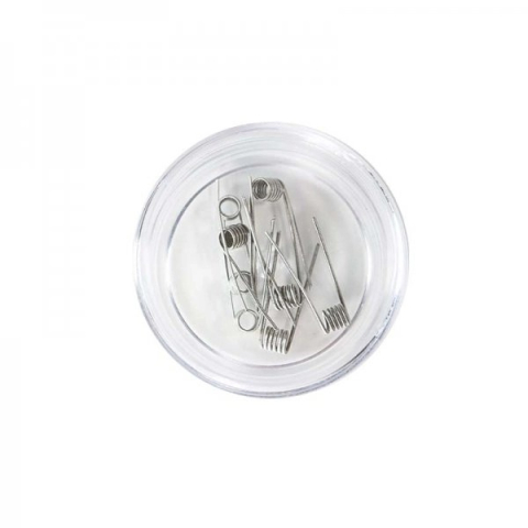 Rezistente Ni80 MTL Fused Clapton Dual Core 1ohm, Hellvape [2]