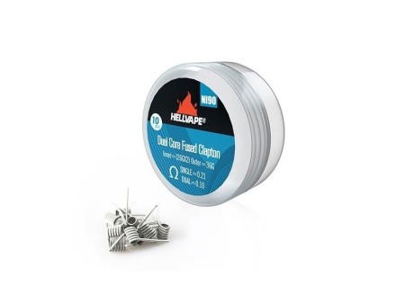 HellVape - Rezistente Ni90 MTL Fused Clapton Dual Core, Hellvape