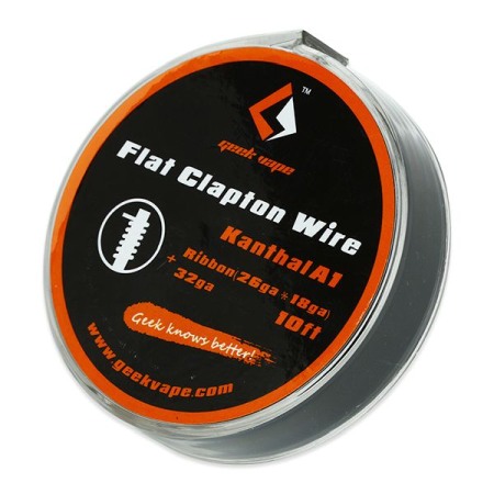 GeekVape - Rola Kanthal A1 Flat Clapton Ribbon (26GAx18GA)+32GA, Geekvape