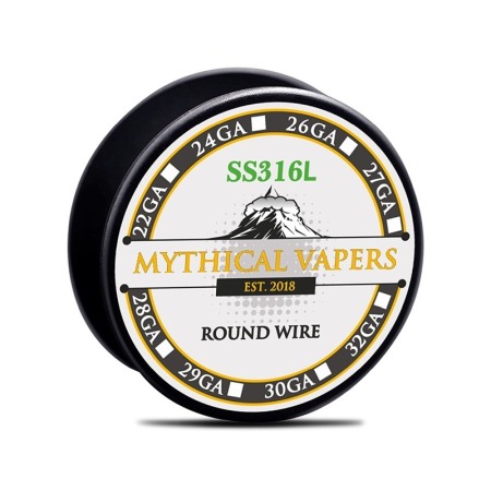 Mythical Vapers - Rola sarma SS316L 28GA 0.32mm, Mythical Vapers