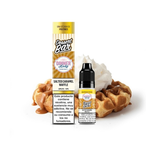 Dinner Lady - Salted Carame Waffle, Dinner Lady Salts 10ml