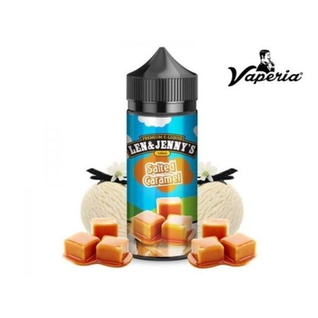 Len & Jenny's - Salted Caramel, Len & Jenny's 100ml