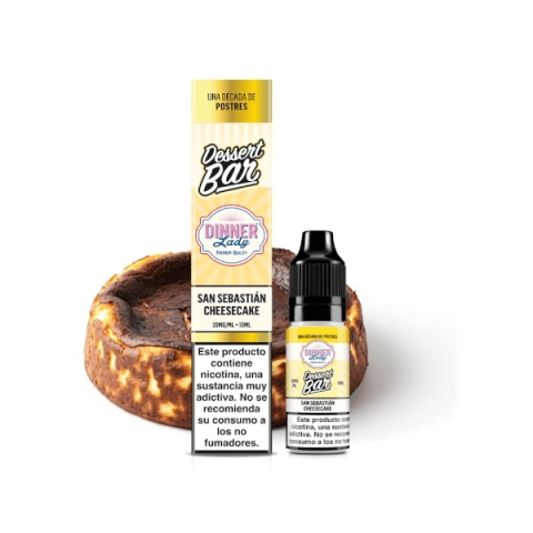 Lichide - San Sebastian Cheesecake, Dinner Lady Salts 10ml