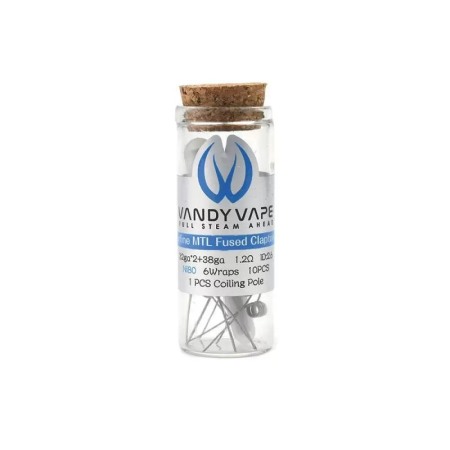 Expert Vaper - Sarme Superfine MTL Fused Clapton 32ga*2+38ga 1.2 ohm, Vandy VApe