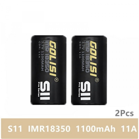 Golisi - Set Acumulatori 18350 1100mAh, Golisi (2 buc )