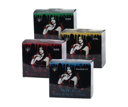 Demon Killer - Set DIY Wick&Flame Ni80, Demon Killer