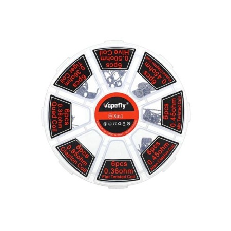 Set Rezistente Kanthal 8 in 1, Vapefly [1]