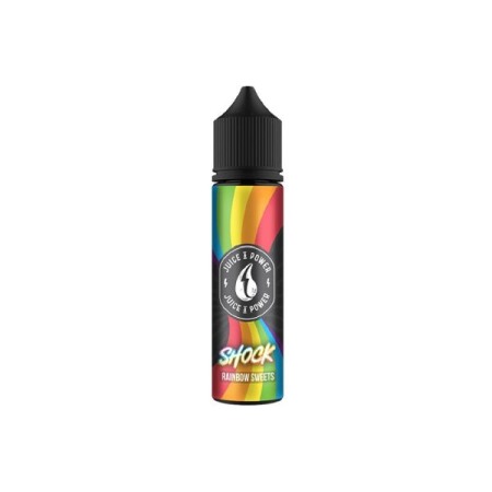 Juice 'N' Power - Shock Rainbow Sweets, Juice'N'Power 50ml