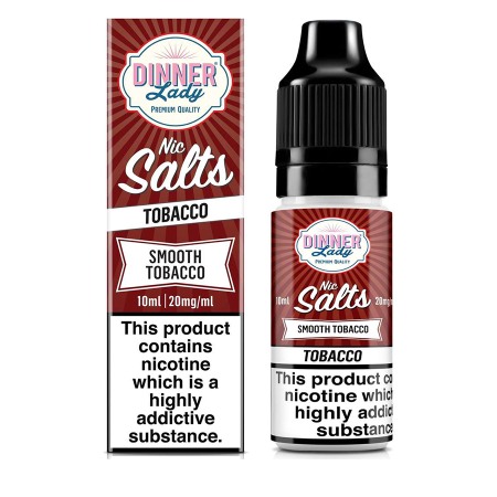 D-F - Smooth Tobacco, Dinner Lady Salts 10ml
