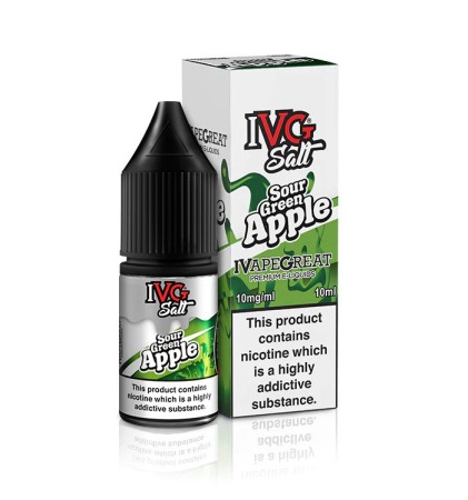G-I - Sour Green Apple, IVG Salt 10 ml