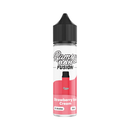 Ramsey E-Liquids - Strawberry Ice Cream, Ramsey E-Liquids 50ml