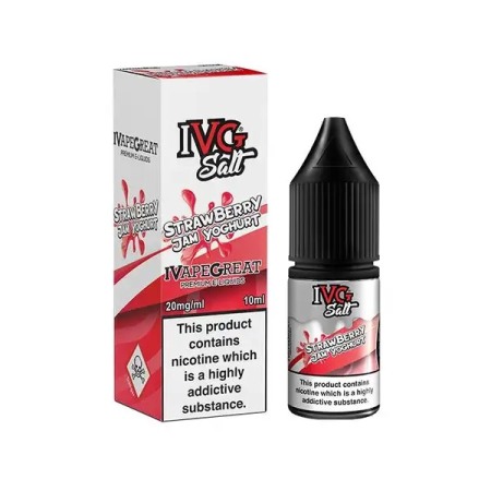 G-I - Strawberry Jam Yoghurt - IVG Salt 10ml