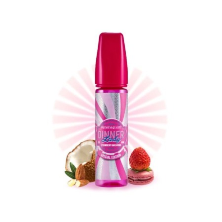 Dinner Lady - Strawberry Macaroon, Dinner Lady 50ml