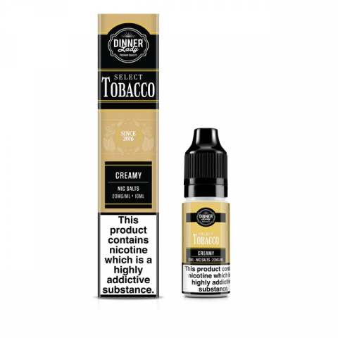 D-F - Tobacco Creamy, Dinner Lady Salts 10ml