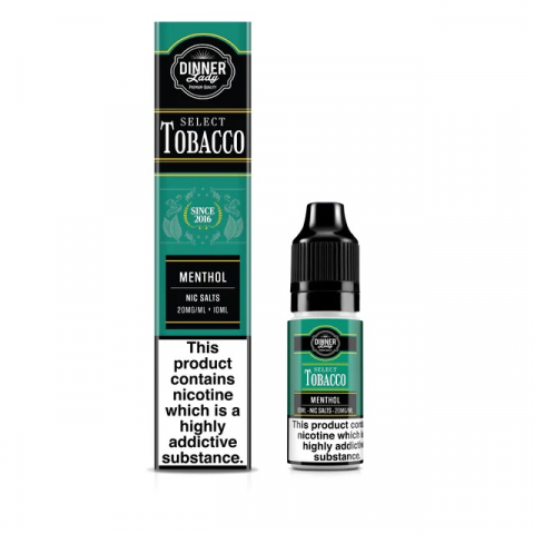 D-F - Tobacco Menthol, Dinner Lady Salts 10ml
