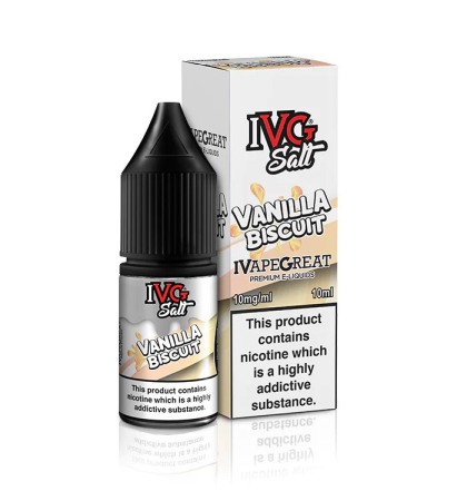 G-I - Vanilla Biscuit, IVG Salt 10 ml