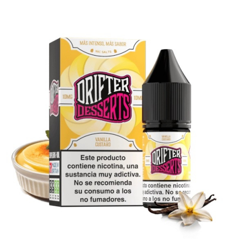 Juice Sauz - Vanilla Custard, Drifter Desserts Salt 10ml