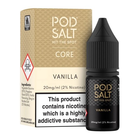 Pod Salt - Vanilla, Pod Salt Core 10ml