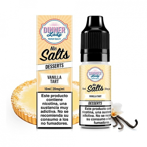D-F - Vanilla Tart, Dinner Lady Salts 10ml
