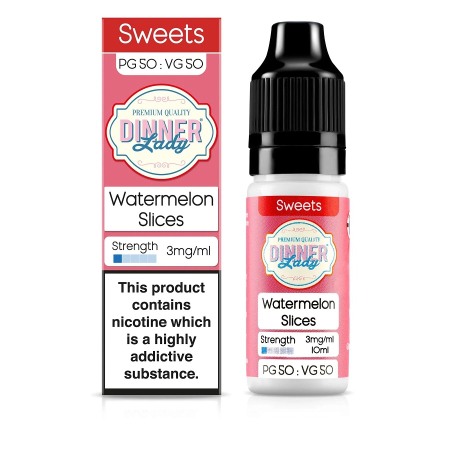 D-F - Watermelon Slices, Dinner Lady Salts 10ml
