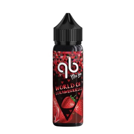 QB Mix Line - World of Strawberries, QB Mix Line, 40 ml