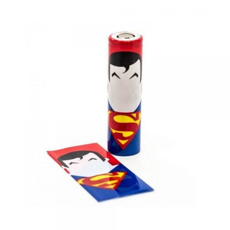 M-O - Wrap Folie acumulator 18650 Superman
