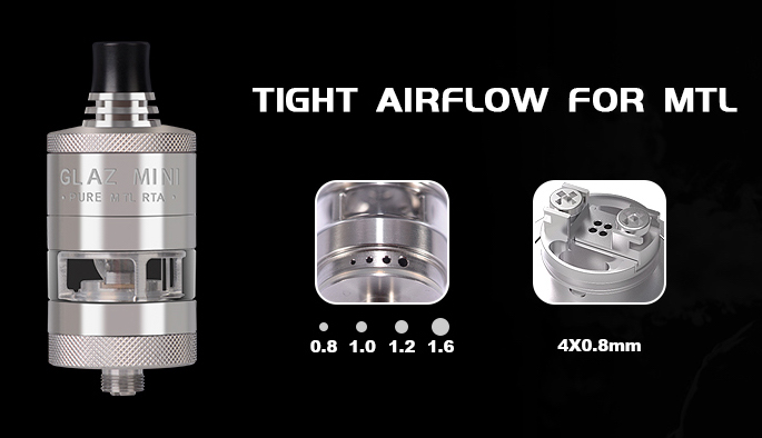 Atomizor Glaz Mini MTL RTA, Steam Crave