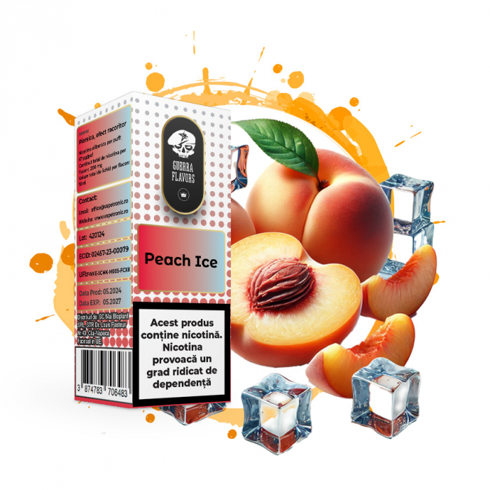 Lichid GuerraLiq SALT Peach Ice 20mg 10ml [1]