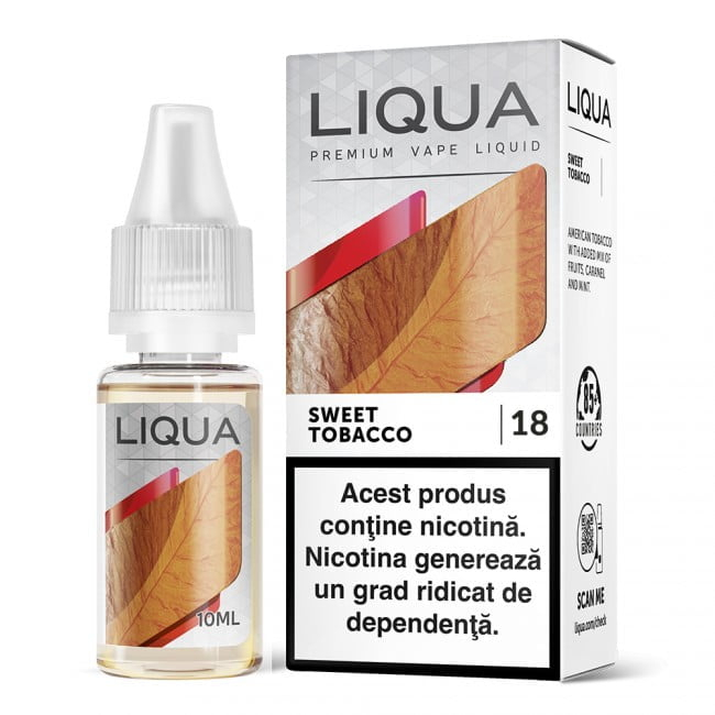Lichid Liqua 10ml – Sweet Tobacco 18mg [1]