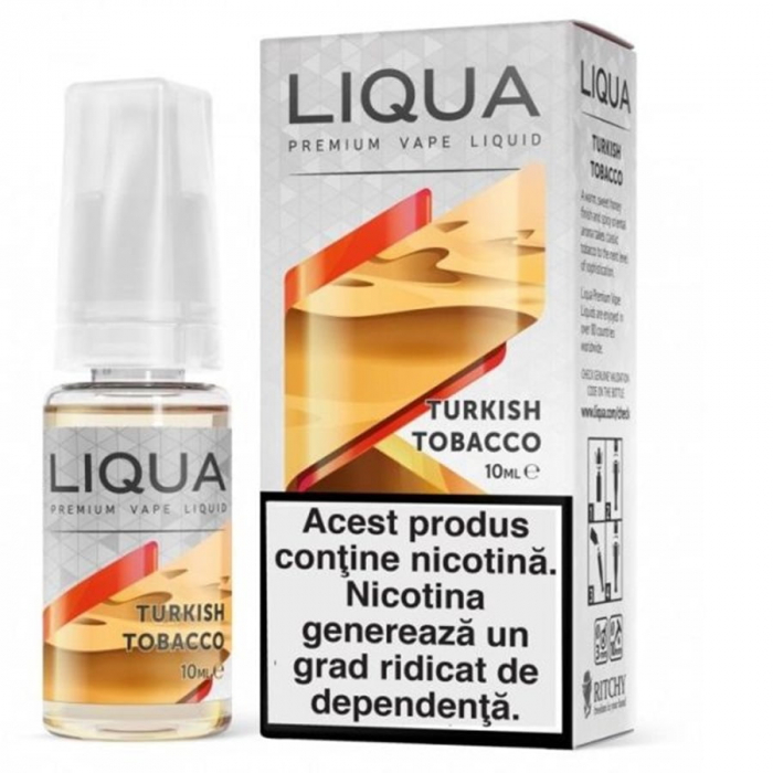 Lichid Liqua 10ml – Turkish Tobacco 6-18mg [1]