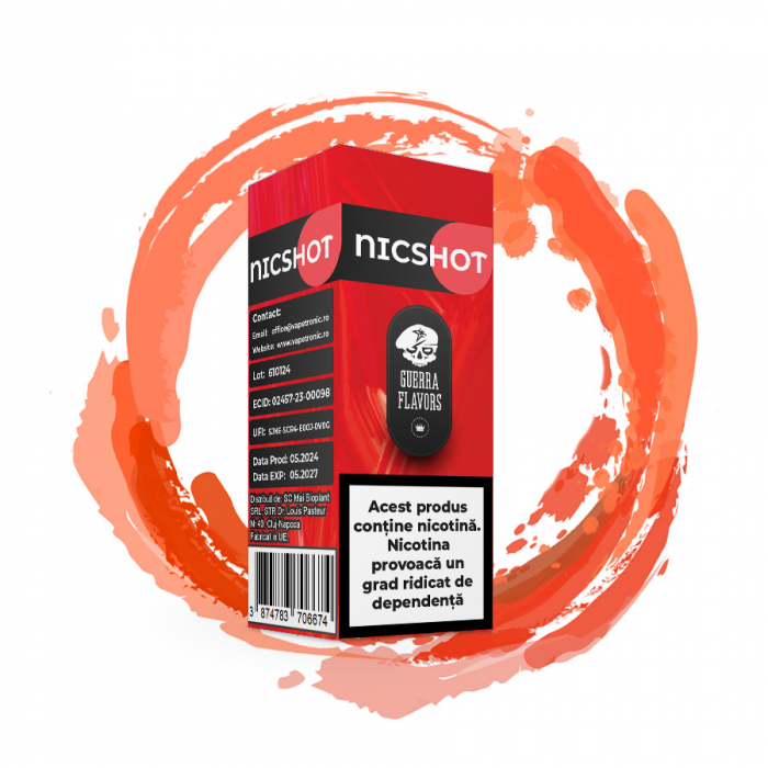 Nicshot Guerra Flavors 50/50 20mg 10ml [1]