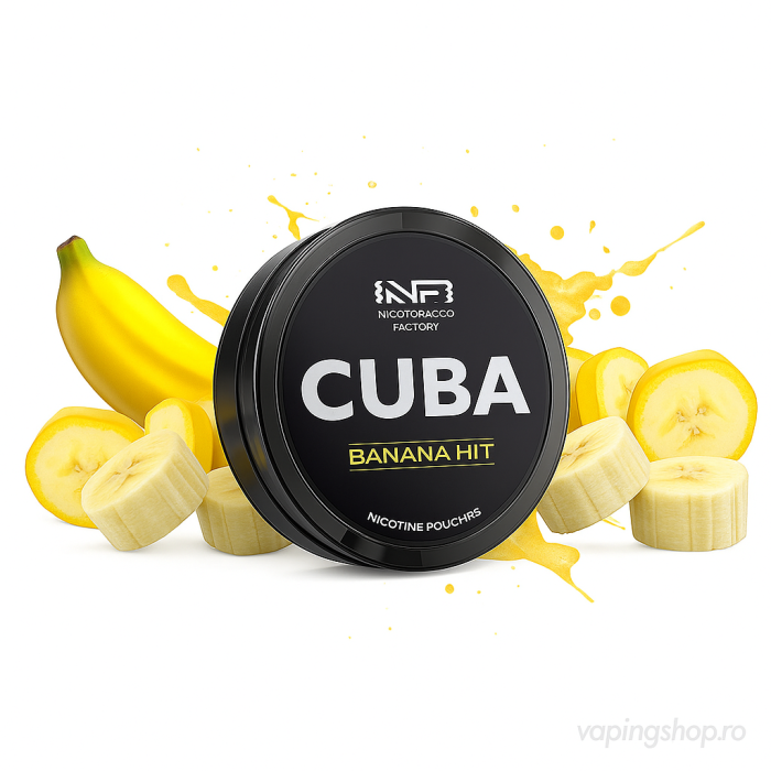 Pouch Nicotina Snus Cuba Black Banana Hit 30mg/g (20mg/pouch) [1]