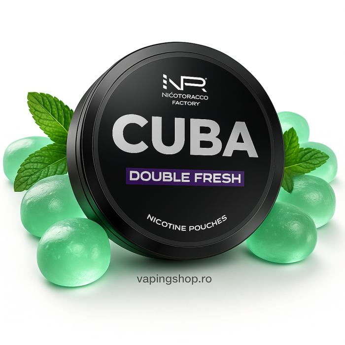Pouch Nicotina Snus Cuba Black Double Fresh 30mg/g (20mg/pouch) [1]