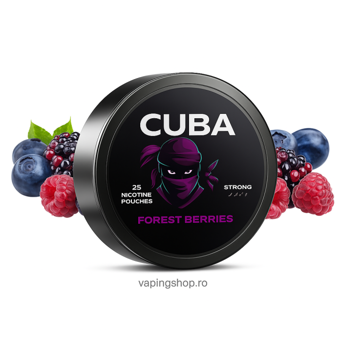 Pouch Nicotina Snus Cuba Black Forest Berries 30mg/g (20mg/pouch) [2]