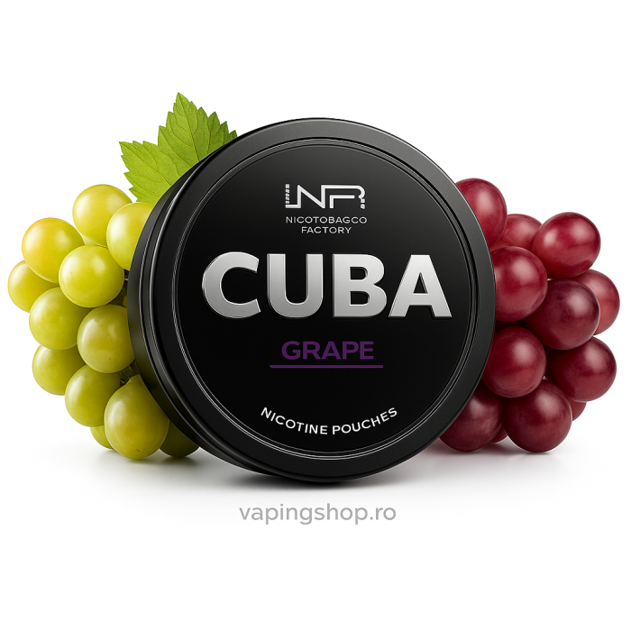 Pouch Nicotina Snus Cuba Black Grape 30mg/g (20mg/pouch) [1]
