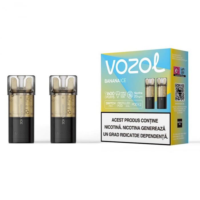 Vozol Switch Pro Banana Ice 2 cartuse [1]