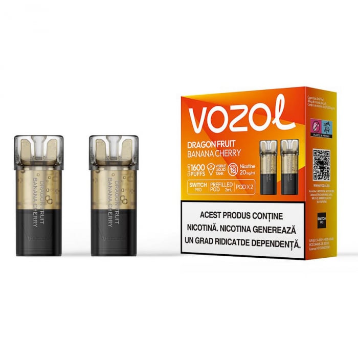 Vozol Switch Pro Dragon Fruit Banana Cherry 2 cartuse [1]