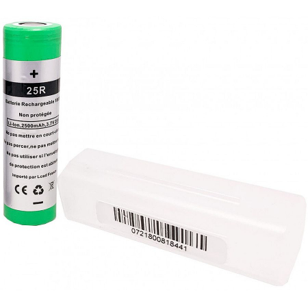 ACCESORII - Acumulator Samsung 25R INR 18650 – 2500mAh + carcasa cadou