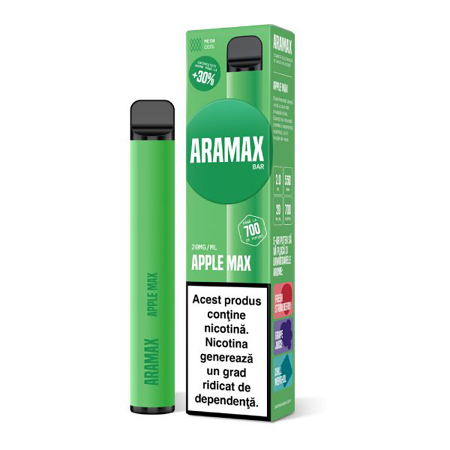 ARAMAX BAR - ARAMAX Bar 700 pufuri 20mg Apple Max
