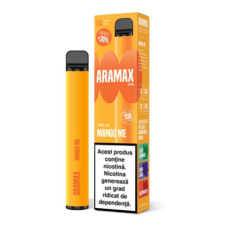 ARAMAX BAR - ARAMAX Bar 700 pufuri 20mg Mango Me