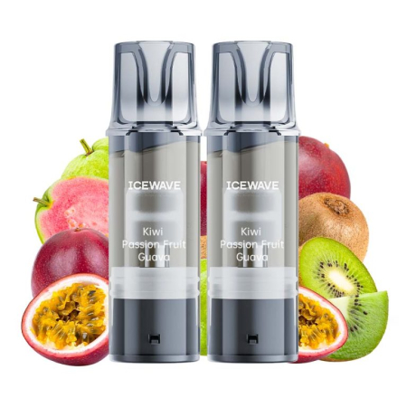 PROMOȚII - Cartus Icewave E1 Pod Kiwi Passion Fruit Guava 2ml 20mg 2 Cartuse