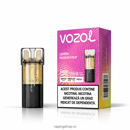 VOZOL - Cartus Vozol Switch Pro 1000 pufuri 20mg - Lemon Passion Fruit