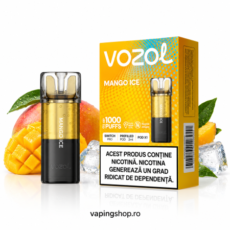 ATOMIZOARE - Cartus Switch Pro Mango Ice Vozol 2ml 20mg