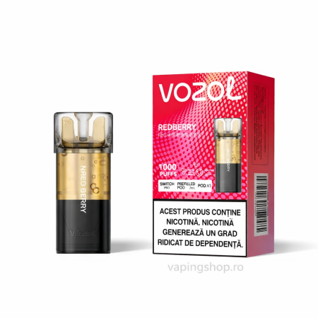 VOZOL - Cartus Switch Pro Red Berry Vozol 2ml 20mg