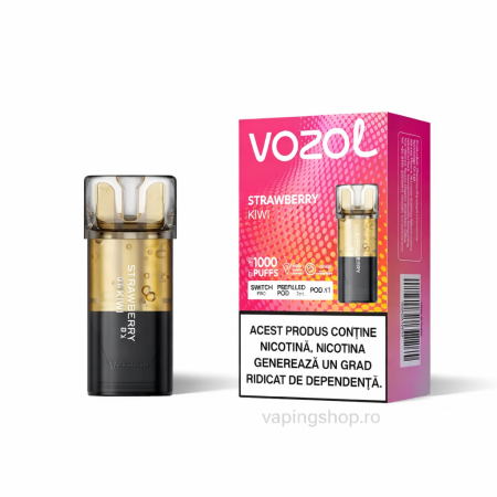 ATOMIZOARE - Cartus Switch Pro Strawberry Kiwi Vozol 2ml 20mg