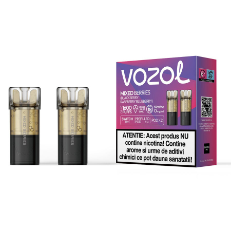 VOZOL - Cartus Vozol Switch Pro Mixed Berries 0% 2 cartuse