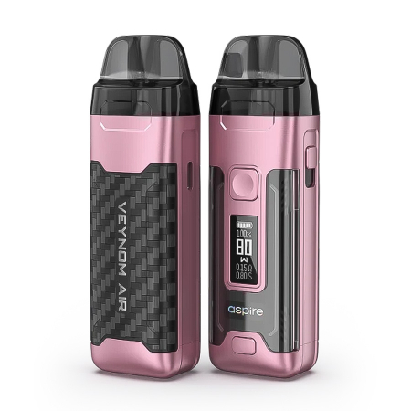 KITURI ÎNCEPĂTORI - Kit Aspire Veynom Air Carbon Carbon Pink 2800mAh 5ml