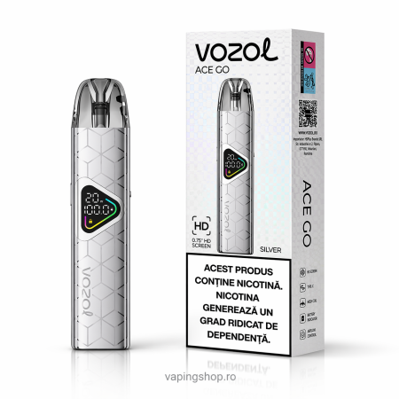 TIGARI ELECTRONICE - Kit Vozol ACE GO - silver