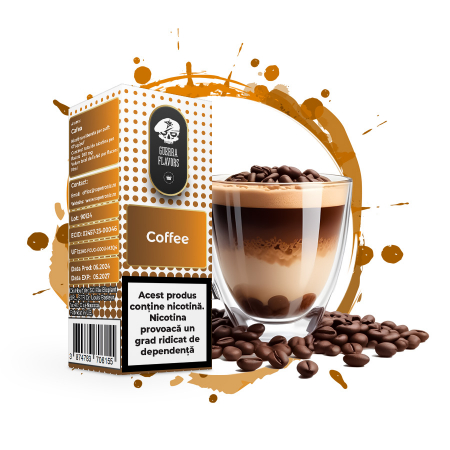 GUERRALIQ SALT - Lichid GuerraLiq SALT Coffee 20mg 10ml