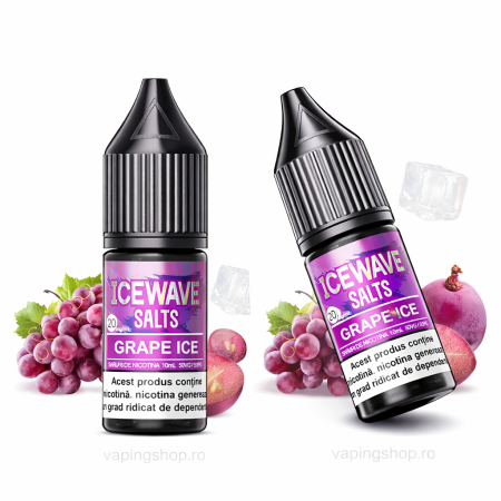ICEWAVE - Lichid Icewave Salt Grape Ice 10mg-20mg 10ml